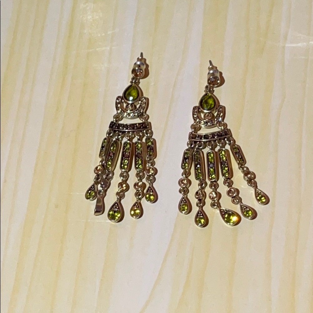 Givenchy dangling crystal earrings